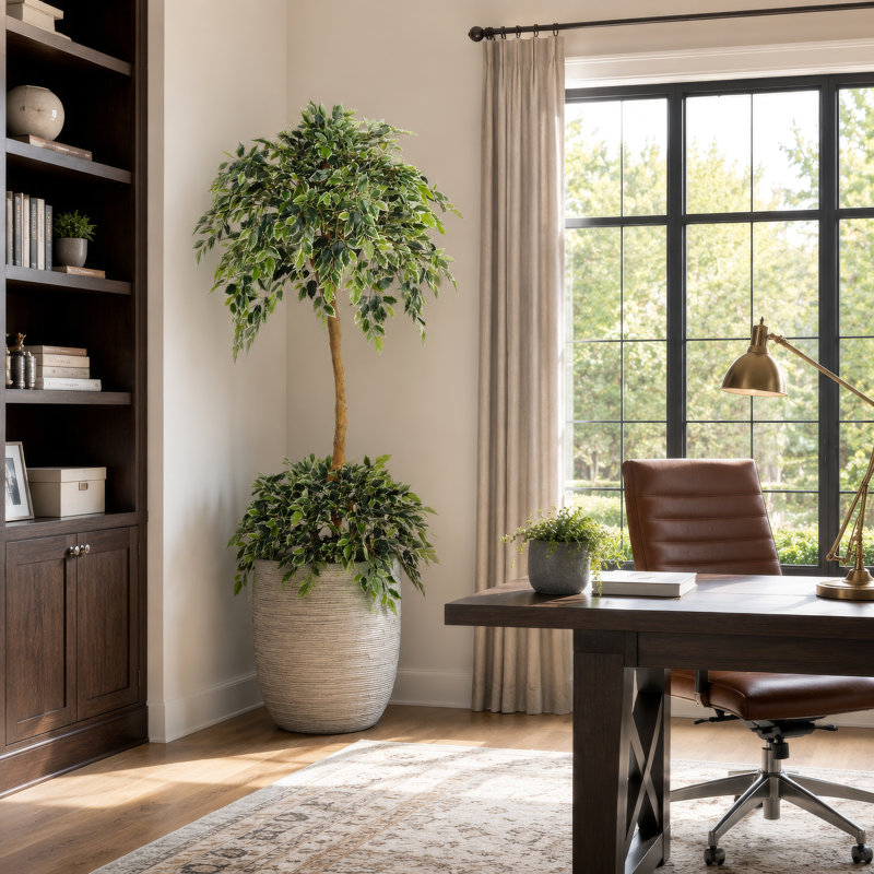 Ficus artificiel 72 po en pot
