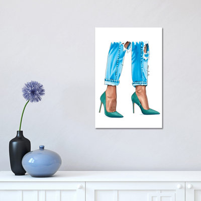 " Teal Heels " by Elza Fouche