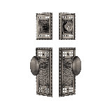 Nostalgic Warehouse Craftsman Entry Set with Homestead Knob
