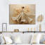 «Beige and Gold Ballet Dance I», reproduction sur toile-1588031482-1558524795