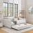 Linen Upholstered  Daybed with Trundle-1265813060-1265813058