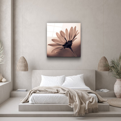 Elegant Decorative Tempered Glass Painting, 40 x 40 Inches | 100% Tempered Glass, Thickness: 0.16 Inches | UV Printing for Vibrant Colors & Durability | Perfect for Home Decor & Art Enthusiasts