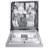 Samsung Front Control 52 dBA ADA Dishwasher