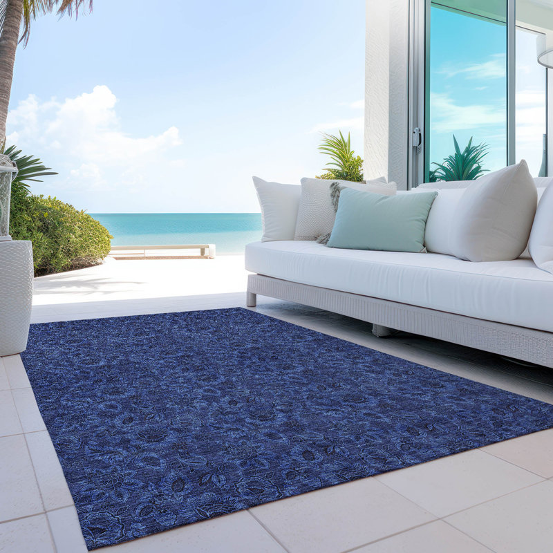 Tapis intérieur / extérieur Ayush, Rectangle 8 pi x 10 pi