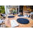 Extendable Teak Oval Solid Wood Dining Table