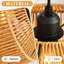3 - Light Stainless Steel Caged Pendant