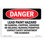OSHA Danger Sign