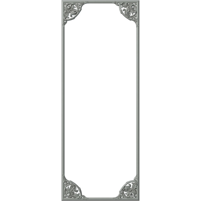Ensemble de moulure de panneau Kepler, L 28 po x H 72 po, Simple