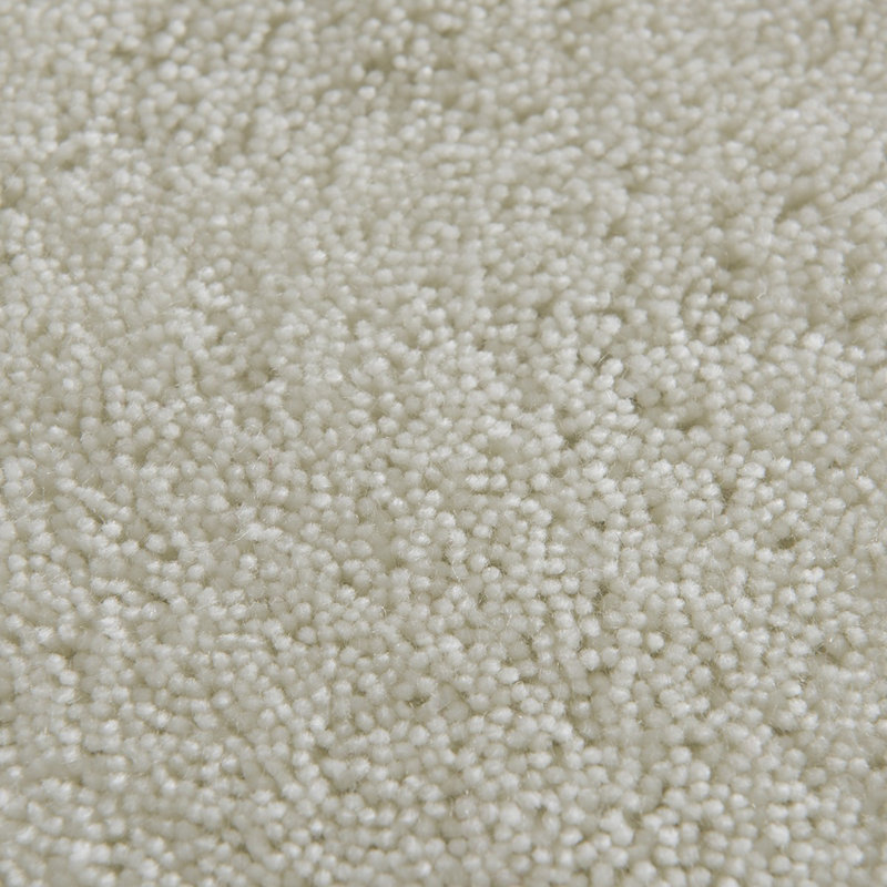 Tapis pour salle de bain Rogers, Rose / blanc