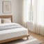 Matelas simple Mae, mousse viscoélastique imprégnée de gel, housse en tencel, ferme de 8 pouces-124561784