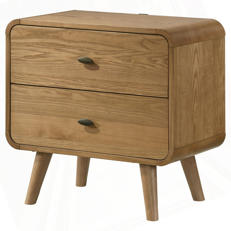 Table de chevet 2 tiroirs