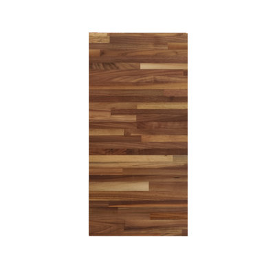 CONSDAN Butcher Block Counter Top, Solid Walnut Hardwood Countertop, Prefinished with Food-Safe Oil