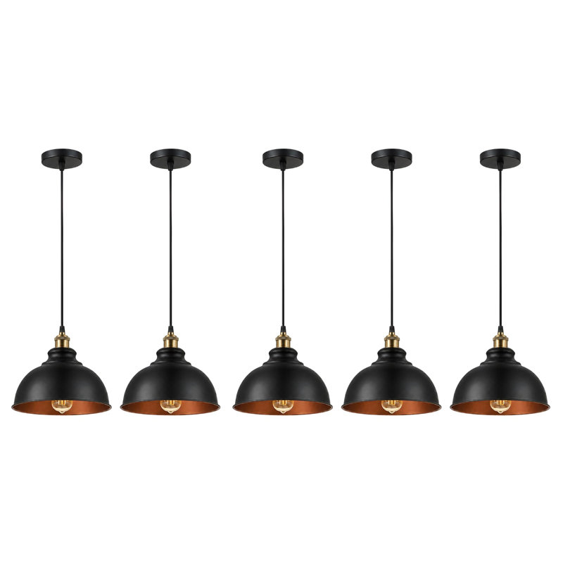 Ensemble de luminaires suspendus Industrial, 1