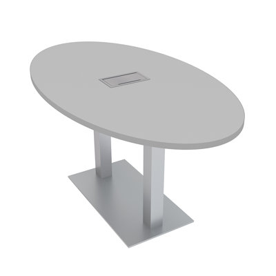 Oval Conference Table with Power and Data