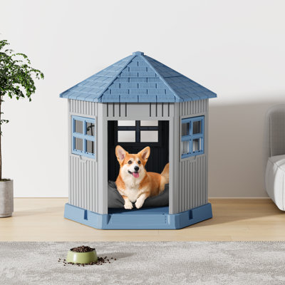 Niche pour chien à l'épreuve des intempéries et du soleil 37,4 po H