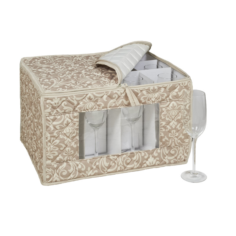 Agnew Fabric Stemware Storage
