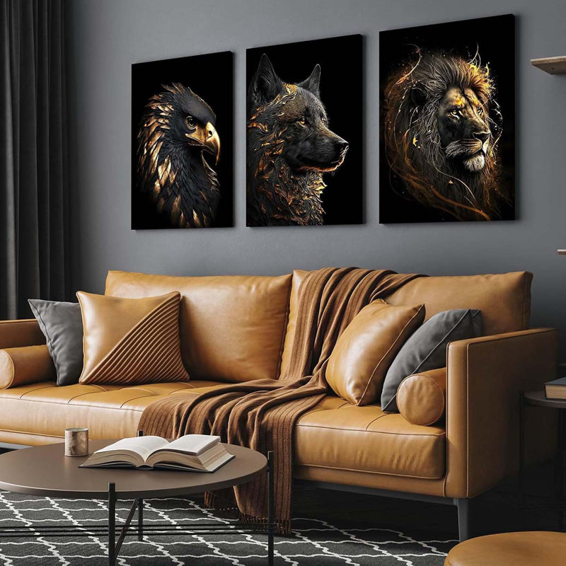 3 Piece Wrapped Canvas Print
