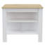Ensemble de cuisine 7 pièces 4 portes 4 pièces, armoire murale supérieure et îlot de cuisine-7709650