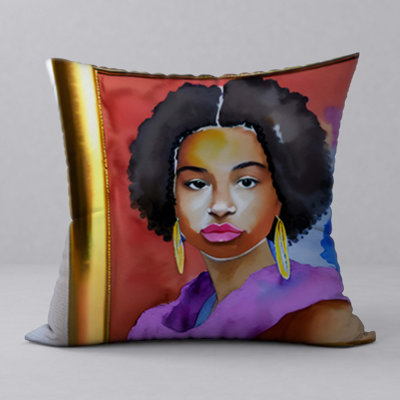 Reversible Throw Pillow