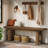 55" Solid Wood Bench-124526353