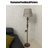 Chinese Vintage-Style Fabric & Solid Wood Floor Lamp