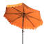 Outdoor Venice Single Scallop Crank Outdoor Push Button Tilt Umbrella-1105161502