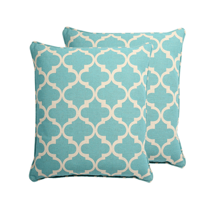 Housse de coussin Los Angeles, Turquoise
