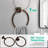 5 Piece Antique Bathroom Hardware Accessories Set Oil Rubbed Bronze,24 Inch Towel Bar Set,Towel Rack Set,Bathroom Towel Holder Set