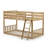 Brubaker Kids Twin Over Twin Bunk Bed-1257710143
