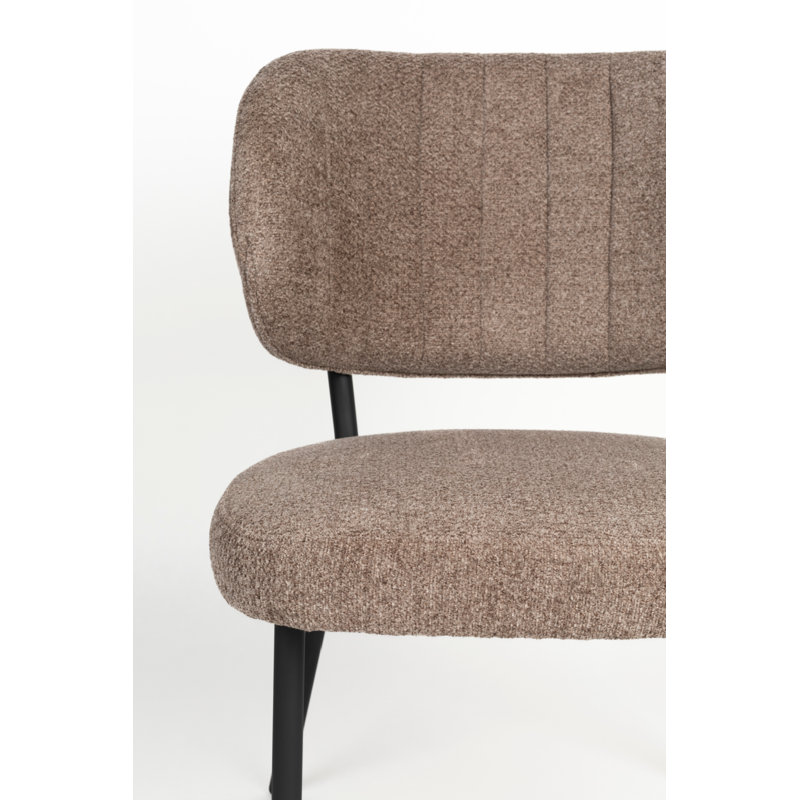 Sanne Upholstered Dining Chair, Brown