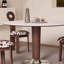 Table de salle à manger blanche-880081224