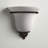 Leanna Steel Flush Mounted Sconce-1139381035
