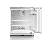 24-inW 4.77 cu ft Panel Ready Built-In Undercounter Refrigerator with Adjustable Shelves