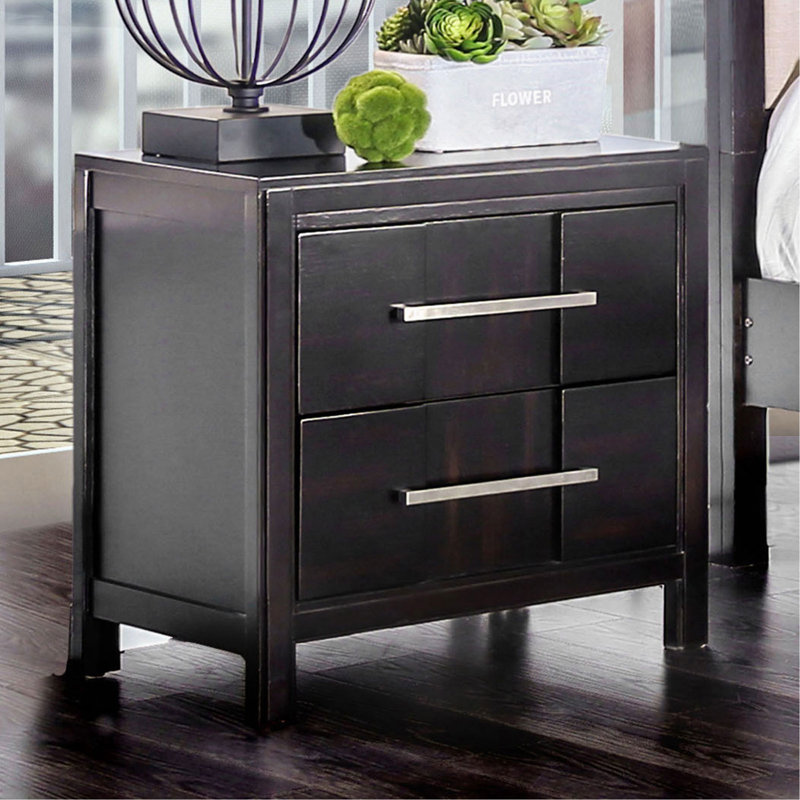 Table de chevet transitionnelle 1pc