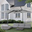 10*10ft Square Cantilever Umbrella-1980843200