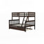 Twin Over Full Rubber Wood Bunk Bed-1799608810