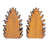 Aseneth Resin Pinecone Bookends-94553214
