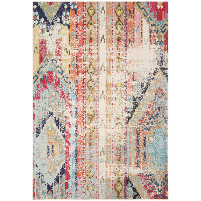 Cressey Abstract Area Rug, Rectangle 160 x 229 cm