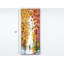 Sans cadre 47 po x 19 po Toile peinte à la main orange - charme de printemps 47,02 po 19,39, art mural