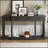 Charming Console Table with Multiple Storage Options for Every Room
