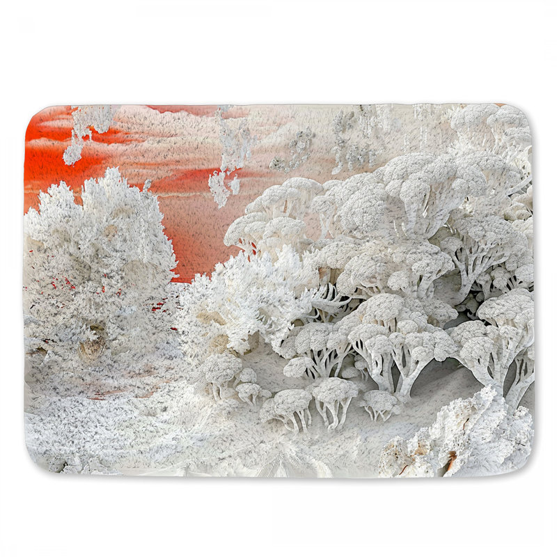 Tapis de bain Coral, L 21 po x L 34 po