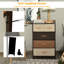 Commode de rangement 5 tiroirs Hollomon