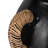 Terracotta Pottery Vase with Woven Handles - Decorative and Versatile Single Handmade Ceramic Accent Vessel for Modern or Rustic Spaces.-1454019901