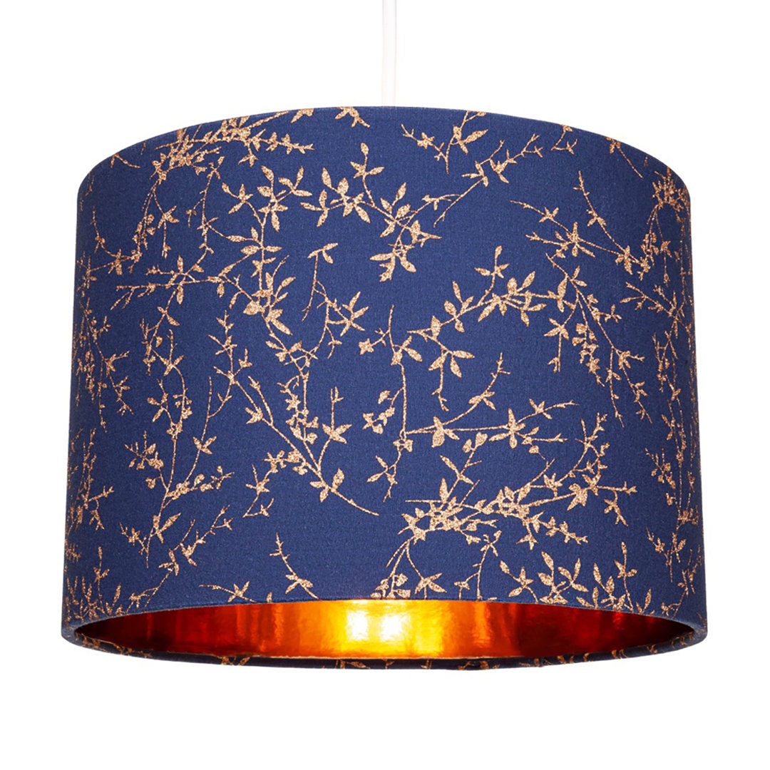 20cm H Cotton Drum Lamp Shade ( Screw On )
