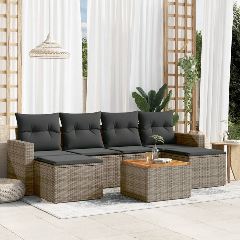 Ensemble de canapé de jardin Vidaxl