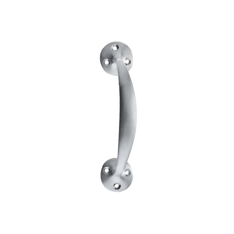 Victorian Bow Handle, Satin Chrome
