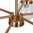 Hampson 6-Light Dimmable Wagon Wheel Chandelier
