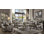 Upholstered 46 " Cotton Blend Sofa