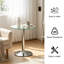 Tables d'appoint modernes, table d'appoint ronde en métal 19,68 po pour la maison-882297619