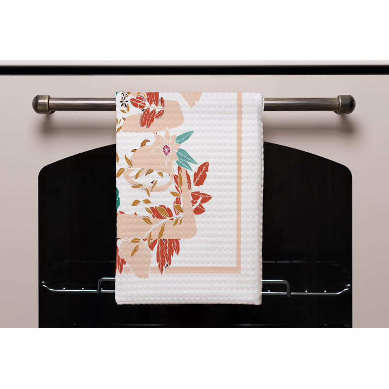 Cotton Waffle Tea Towel Kitchen Towel